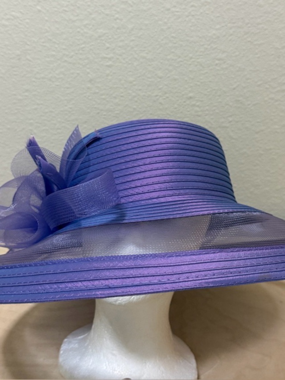 Vintage GIOVANNIO Purple Church Hat - Picture 5 of 5